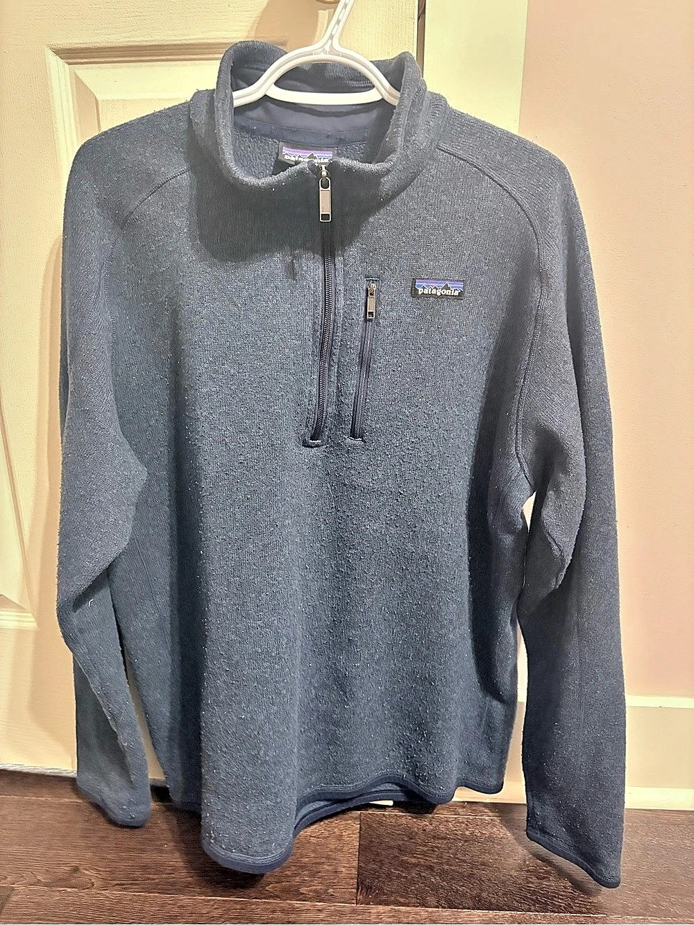 Patagonia Better Sweater Quarter-Zip Fleece Pullover Gray